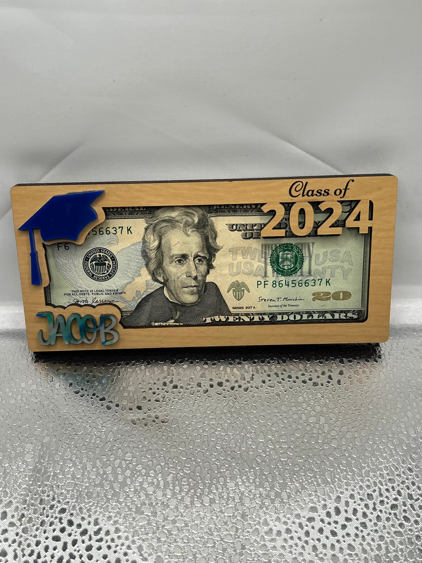 Graduation money gift holder