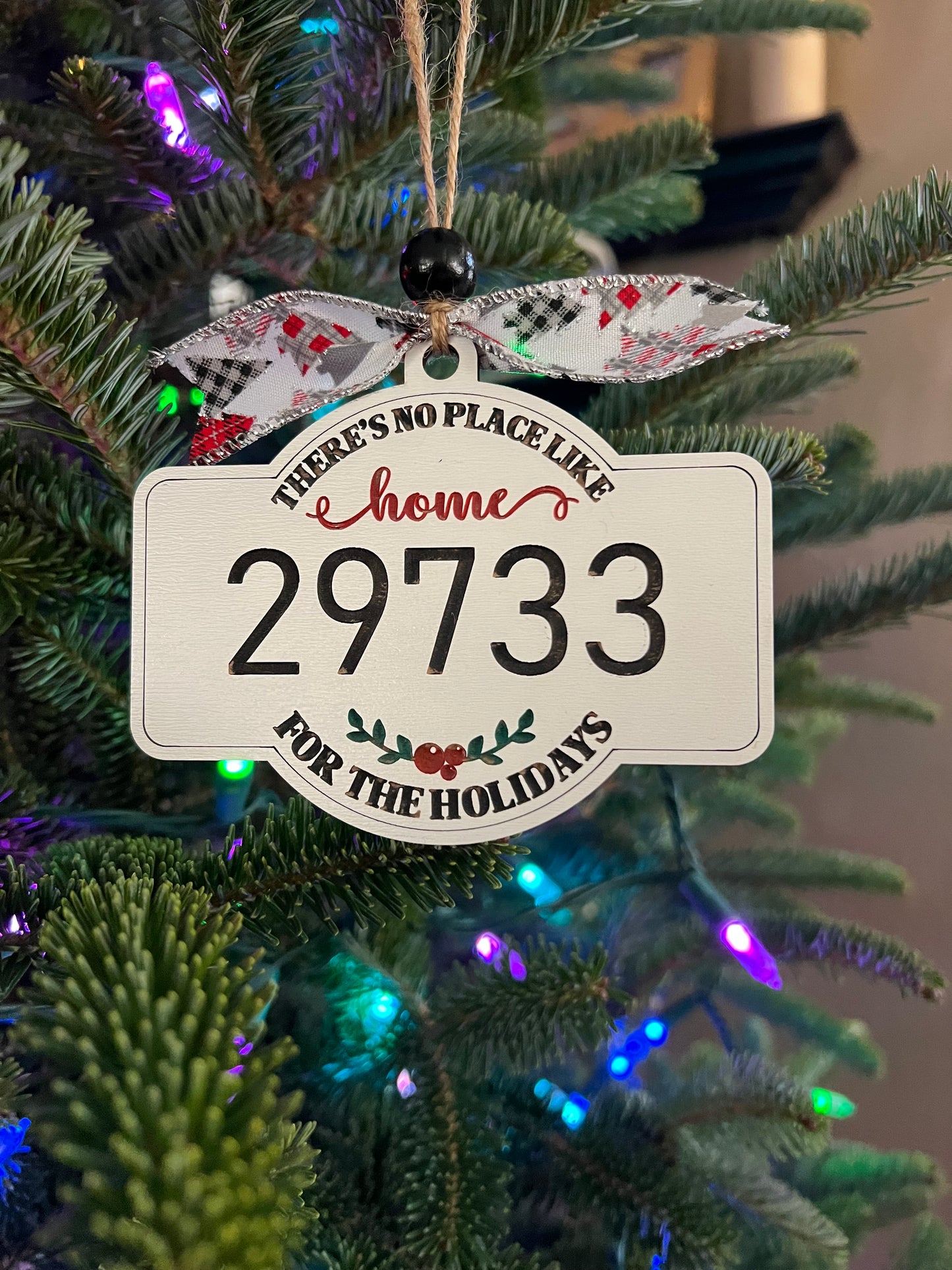 Personalized Zip Code Ornament