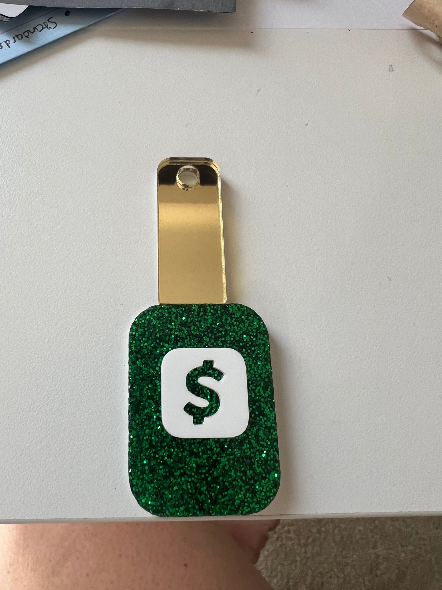 Nail polish bottle smart NFC tap sign, keychain, shape (Copy)