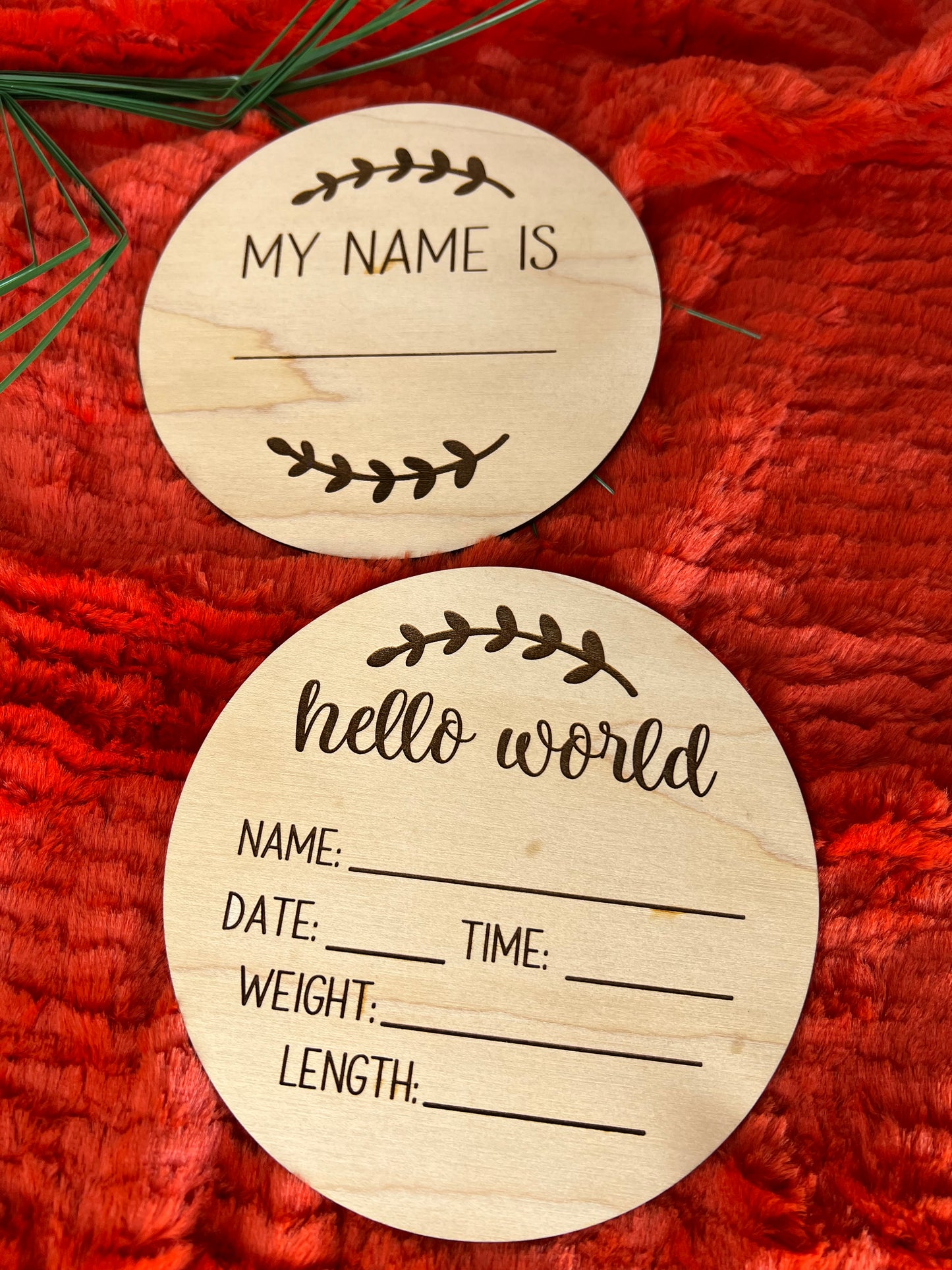 Hello world market new born