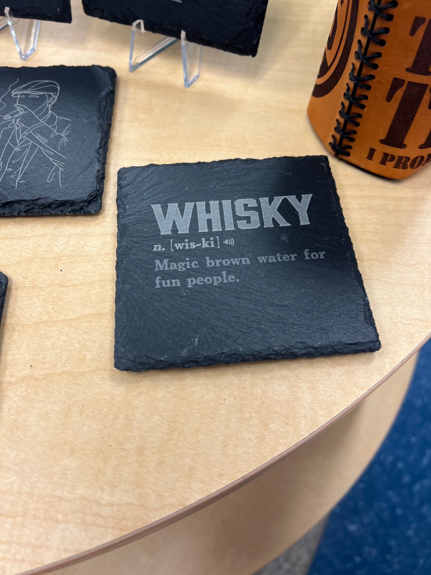 Personalized slate Coaster