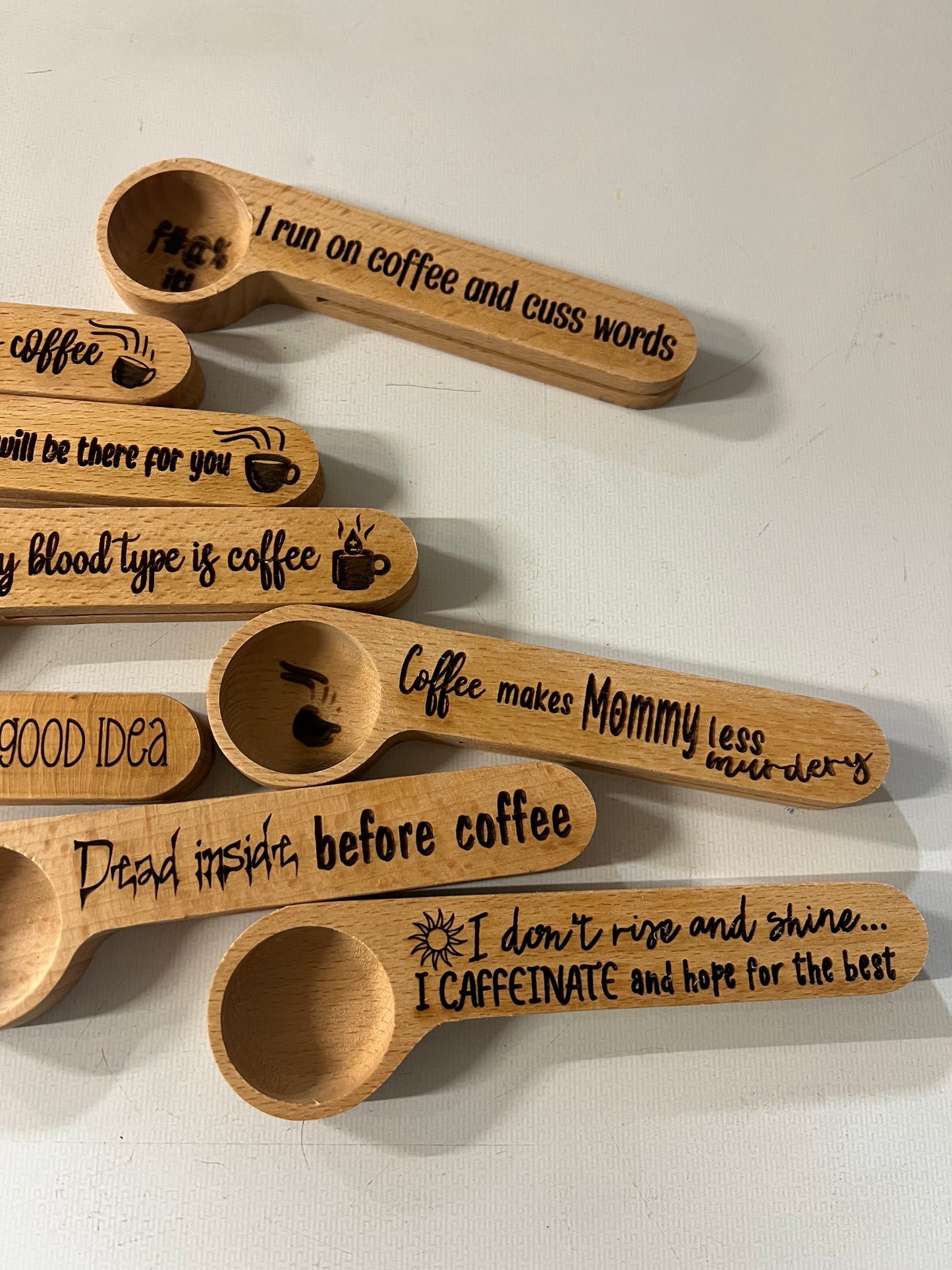 Coffee scoop personalized