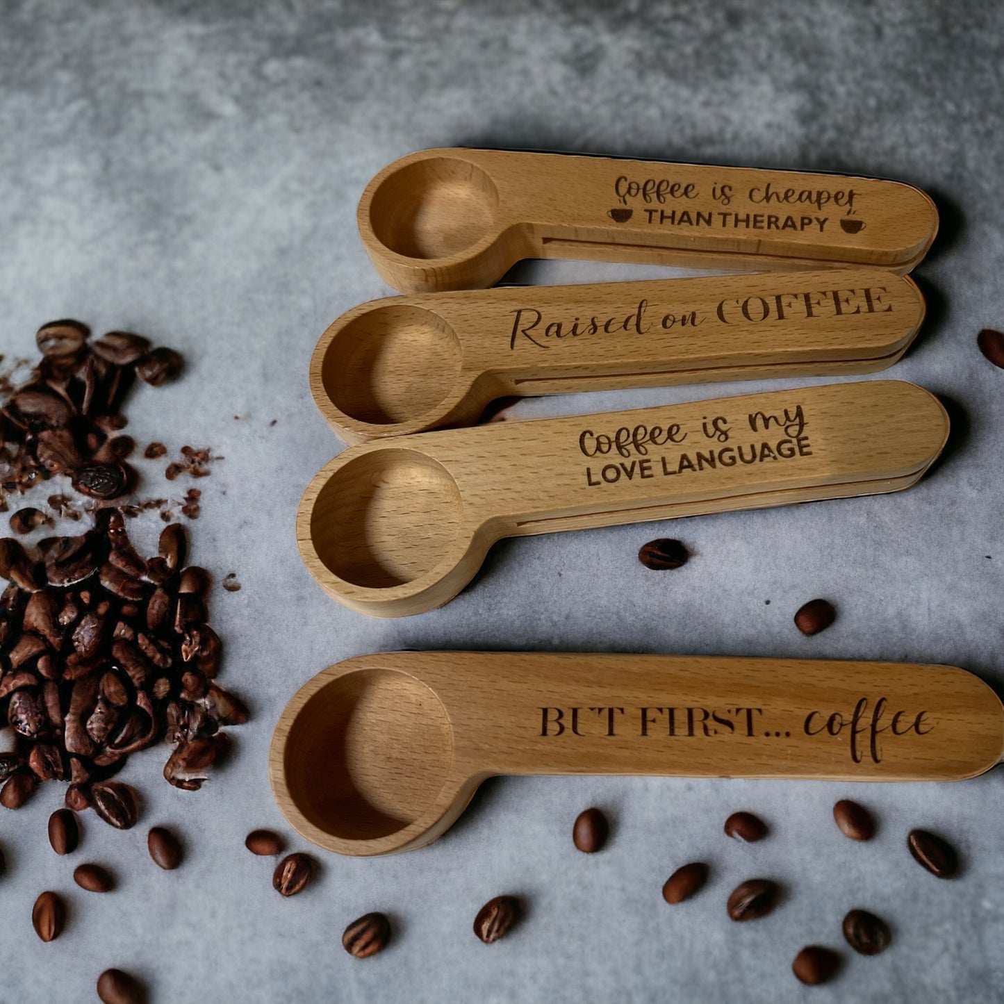 Coffee scoop personalized