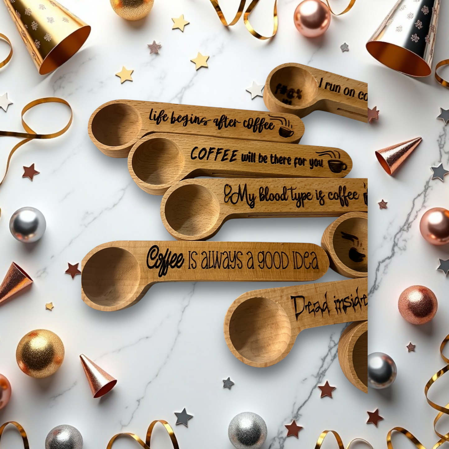 Coffee scoop personalized