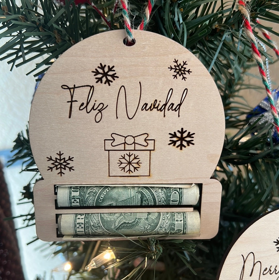 money holder tree ornaments Money holder ornament – Hey Em! Creations